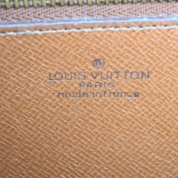 LOUIS VUITTON Marly Dragonne GM Clutch Hand Bag Monogram Brown - Picture 13 of 15